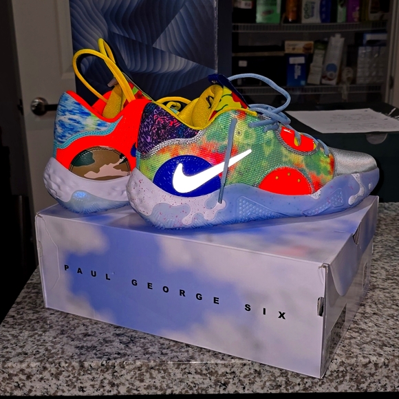 NIKE PG 6 EP 'WHAT THE' MENS SIZE 12 NWT - Picture 2 of 6